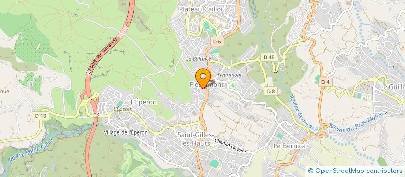 localisation de l'entreprise DORIVAL PATRIMOINE à SAINT-PAUL