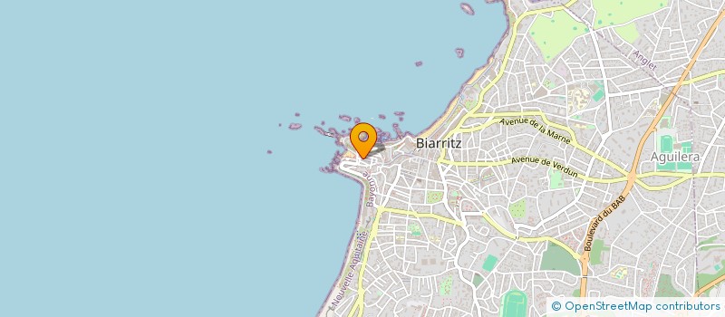 localisation de l'entreprise DORIZA à BIARRITZ