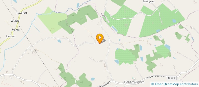 localisation de l'entreprise DORJELA  HAUTESVIGNES