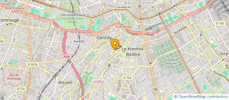 localisation de l'entreprise DORKEL JEAN CLAUDE ET DORKEL MURIELLE  GENTILLY