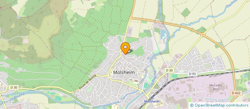 localisation de l'entreprise DORLI'MINI  DORLISHEIM