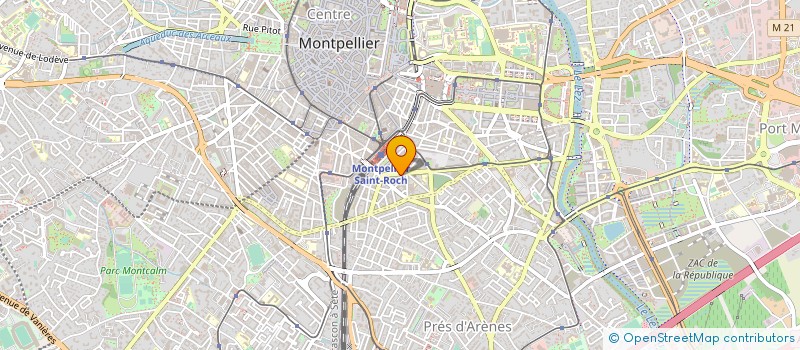 localisation de l'entreprise DORLIS à MONTPELLIER