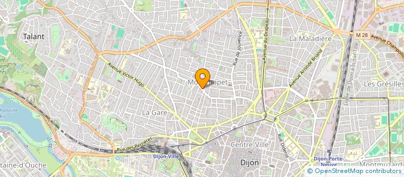 localisation de l'entreprise DORME TACNET ET DAL MOLIN INFIRMIERS à DIJON