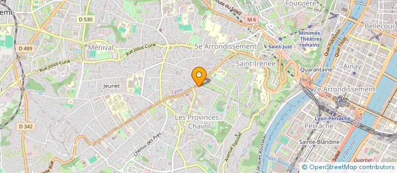 localisation de l'entreprise DORMIO IMMOBILIER  SAINTE-FOY-LES-LYON