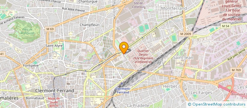 localisation de l'entreprise DORMIR A CLERMONT FERRAND  CLERMONT-FERRAND