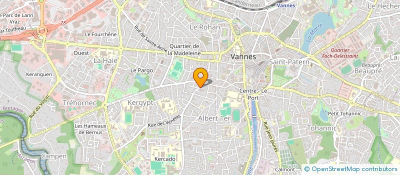 localisation de l'entreprise DORN HA DORN à VANNES
