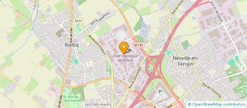 localisation de l'entreprise DORNACH FRANCE à RONCQ