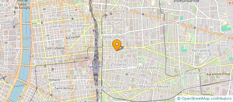 localisation de l'entreprise DORNER INVEST  LYON