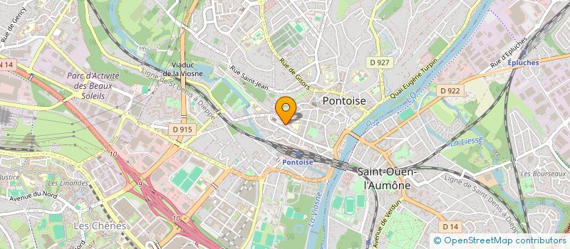 localisation de l'entreprise DORNER-WEPIERRE ASSURANCES  PONTOISE