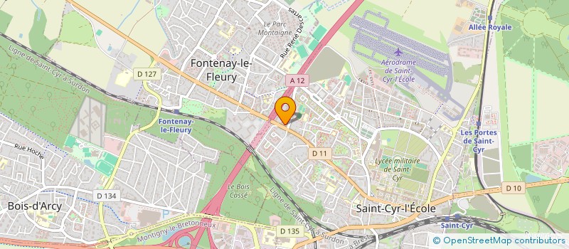 localisation de l'entreprise DORO CONSULTING  SAINT-CYR-L'ECOLE