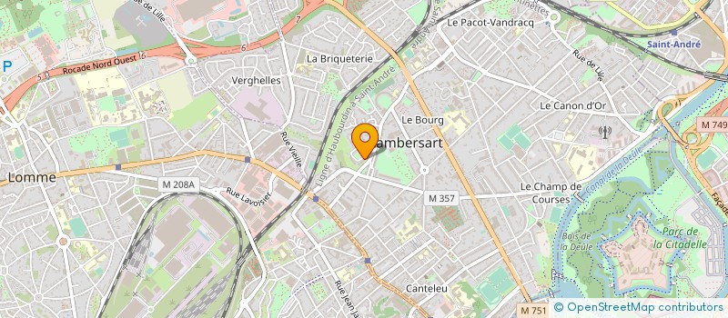 localisation de l'entreprise DOROBELLE à LAMBERSART