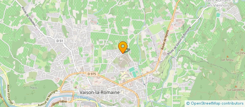localisation de l'entreprise DOROME  VAISON-LA-ROMAINE