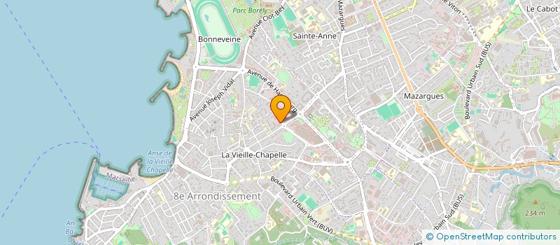 localisation de l'entreprise DORON'S à MARSEILLE