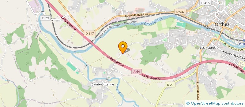 localisation de l'entreprise DOROPHIL2  ORTHEZ