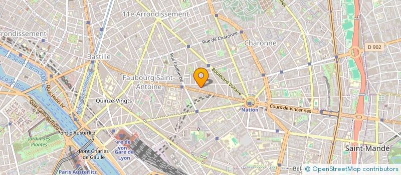 localisation de l'entreprise DOROTHY CONSEIL  PARIS