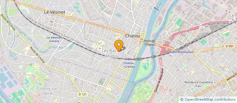 localisation de l'entreprise DOROTHY'S HOLDING  CHATOU