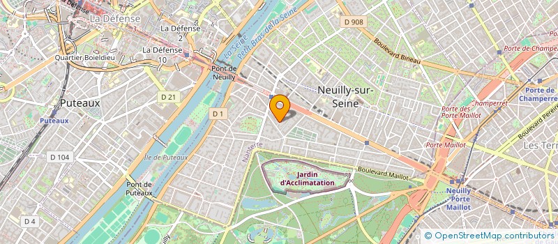 localisation de l'entreprise DOROTIMMO à NEUILLY-SUR-SEINE