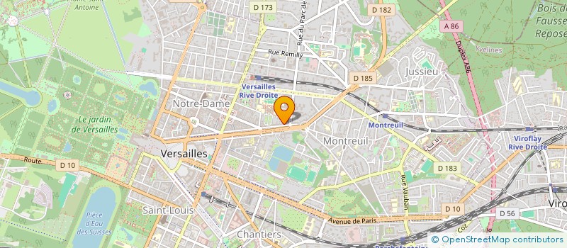 localisation de l'entreprise DORRMANN INDIVLMNP à VERSAILLES