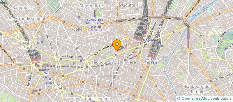 localisation de l'entreprise DORSEY à PARIS