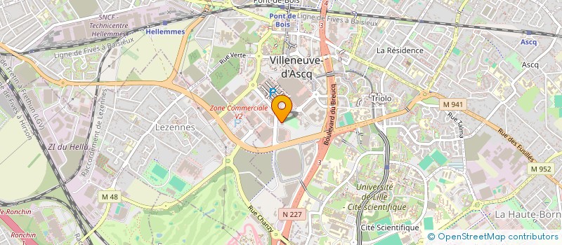localisation de l'entreprise DORSHARE FRANCE SARL à VILLENEUVE-D'ASCQ