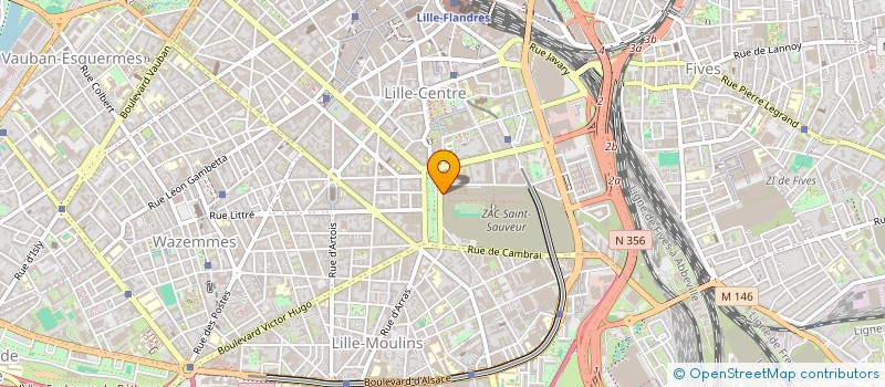 localisation de l'entreprise DORSO à LILLE