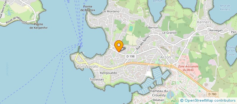 localisation de l'entreprise DORSO  ARZON