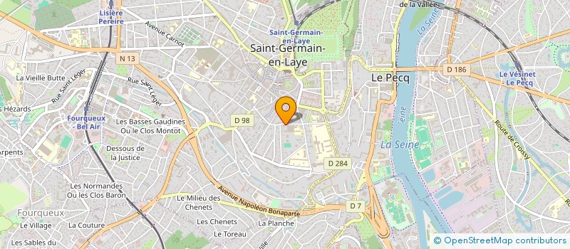 localisation de l'entreprise DORVEST  SAINT-GERMAIN-EN-LAYE