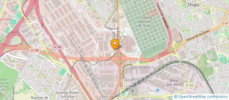 localisation de l'entreprise DORYLUS à RUNGIS