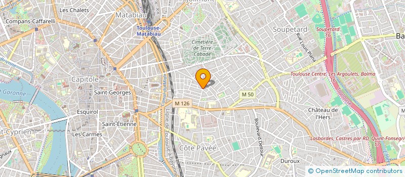 localisation de l'entreprise DORYPHORES EDITIONS à TOULOUSE