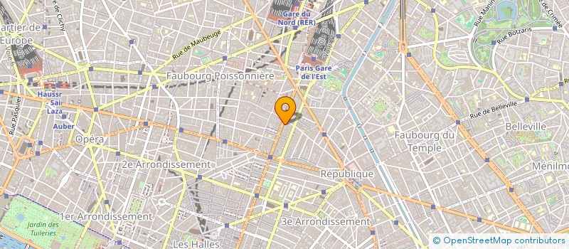 localisation de l'entreprise DORYS'B RESTAURATION à PARIS