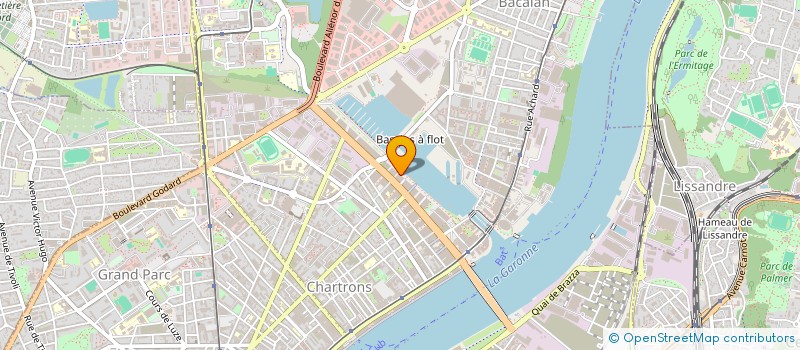 localisation de l'entreprise DOS à BORDEAUX