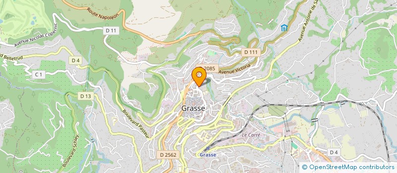 localisation de l'entreprise DOS.A  GRASSE