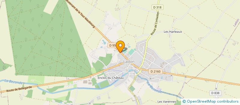 localisation de l'entreprise DOS ANJOS à LADON