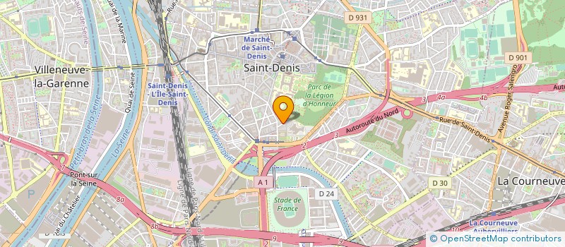 localisation de l'entreprise DOS CABALLEROS  SAINT-DENIS