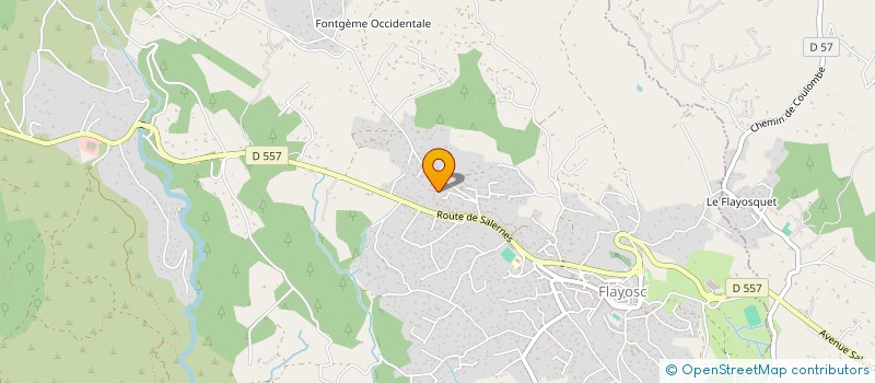 localisation de l'entreprise DOS D ANES à FLAYOSC