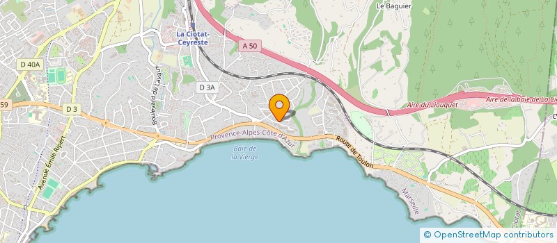 localisation de l'entreprise DOS HERMANOS  LA CIOTAT