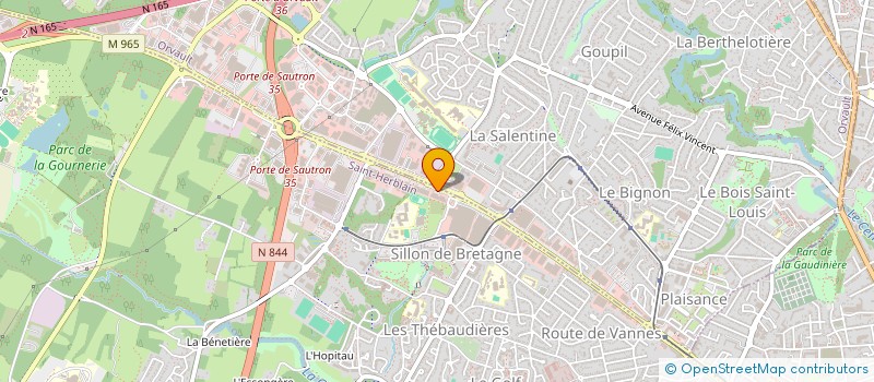 localisation de l'entreprise DOS LIT à SAINT-HERBLAIN