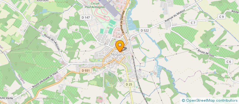 localisation de l'entreprise DOS PIMIENTOS  NOGARO