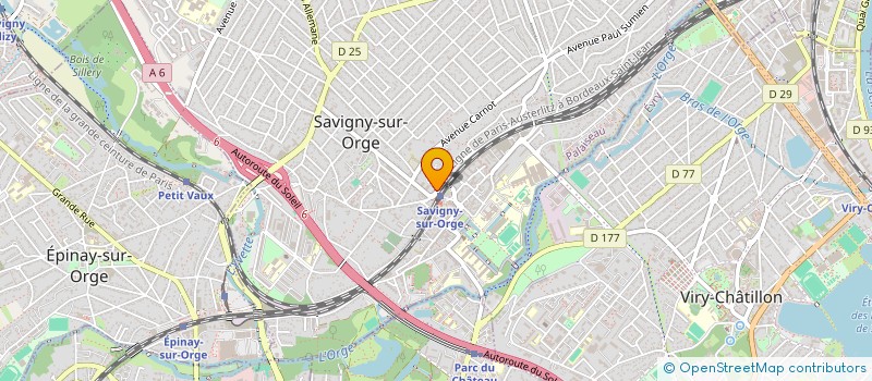 localisation de l'entreprise DOS PS à SAVIGNY-SUR-ORGE