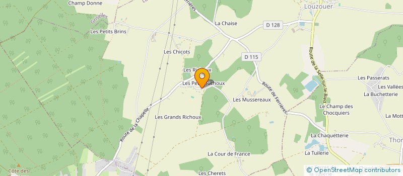 localisation de l'entreprise DOS REIS  FERRIERES-EN-GATINAIS