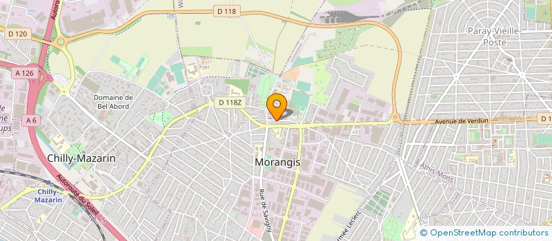 localisation de l'entreprise DOS REIS BATIMENT à MORANGIS