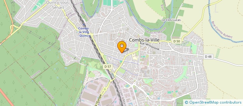localisation de l'entreprise DOS SANTOS à COMBS-LA-VILLE
