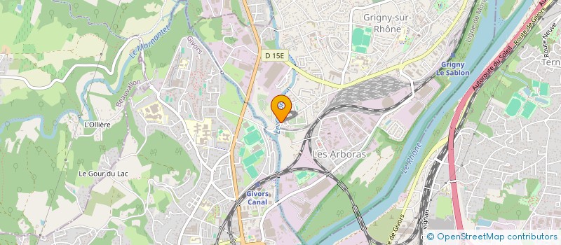 localisation de l'entreprise DOS SANTOS  GRIGNY