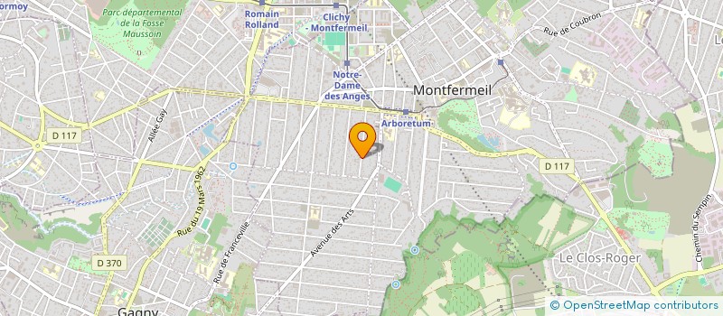 localisation de l'entreprise DOS SANTOS à MONTFERMEIL