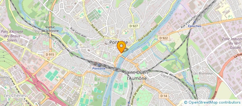 localisation de l'entreprise DOS SANTOS / CAVALIER INDIVISION  PONTOISE