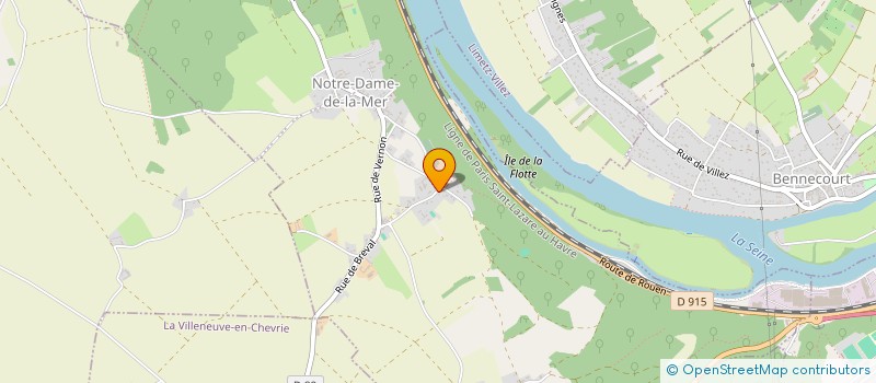 localisation de l'entreprise DOS SANTOS COUVERTURE ZINGUERIE  NOTRE-DAME-DE-LA-MER