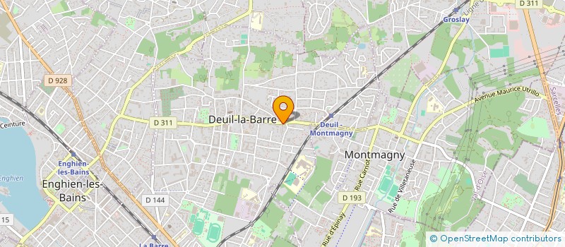 localisation de l'entreprise DOS SANTOS FARINHA à DEUIL-LA-BARRE