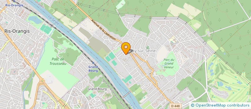 localisation de l'entreprise DOS SANTOS LMNP à SOISY-SUR-SEINE