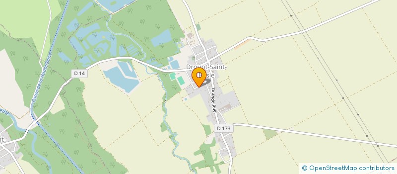 localisation de l'entreprise DOS SANTOS MENUISERIE  DROUPT-SAINT-BASLE