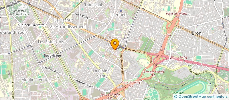 localisation de l'entreprise DOS SANTOS VIEGAS  LYON